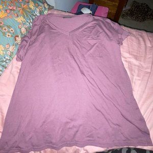 Miholl Women's Purple Top
